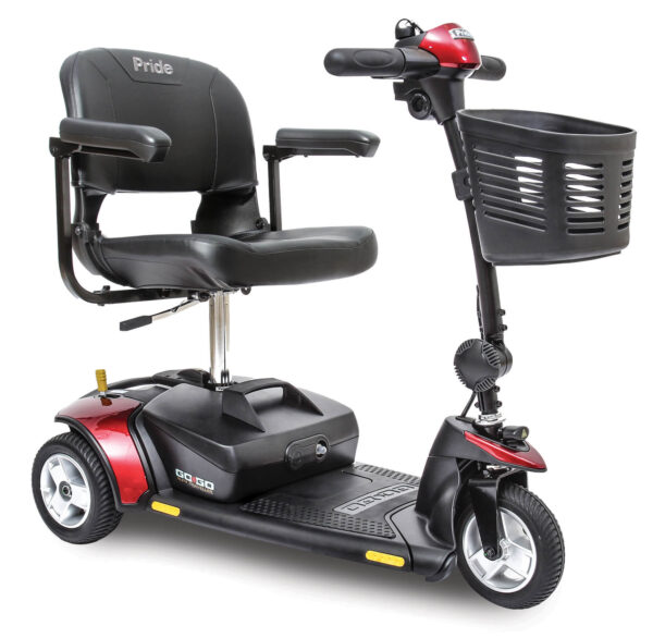 3 Wheel Electric Scooter 260 lbs. Weight Capacity