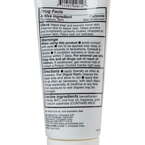 Skin Protectant Baza® Clear 5 oz. Tube Scented Ointment CHG Compatible