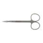 Iris Scissors McKesson Argent™ 4-1/2 Inch Surgical Grade Stainless Steel Finger Ring Handle Straight Sharp Tip / Sharp Tip