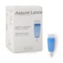Assure Lance Micro Flow Single Use Lancets for Blood Testing Finger Pricker for Blood Glucose Test 28G 1mm Depth 100 Count per Box - Pack of 2
