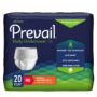 Prevail Adult Incontinence Underwear for Men & Women Maximum Absorbency Medium - 20 Count