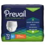 Prevail Daily Absorbent Underwear Extra Pull On with Tear Away Seams Adult Large Unisex Disposable Moderate Absorbency - Case of 72